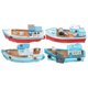 thumbnail image 5 of figuras de barco de resina en miniatura, modelos de minibarcos con temática de playa, decoración del hogar, 5 of 6