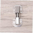 thumbnail image 4 of HINTRMENT 1Set Self Closing Hinges for Cabinet Doors 4 Inch Silver Metal, 4 of 7