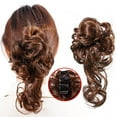 thumbnail image 4 of Dsseng Extension de Cheveux Naturelle à Clipser en Chignon Désordonné, Pince de Mariage, 4 of 8