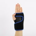 thumbnail image 2 of Adjustable Breathable Wrist Brace Support Left/Right Hand Relief Carpal Tunnel Splint Sprains Arthritis Band Belt 1PC, 2 of 8