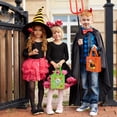 thumbnail image 4 of 16Pcs Halloween Treat Bags Party Favors Trick or Treat Gift Bags for Kids Halloween Reusable Candy Goodie Bags with Handles Halloween Party Supplies, 4 of 7