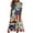 White summer dresses for women, variant on Wycnly Summer Dresses for Women 4th July Fashion Loose Swing Pocket Tunic Independence Day Dresses 2025 Short Sleeve V-Neck Star Striped Print Long Formal Dress White l