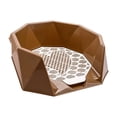thumbnail image 2 of BELOVING Dog Potty Pad Durable Open Top Entry Dog Litter Pan Pet Training Pads Holder Coffee, 2 of 10
