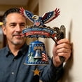 thumbnail image 5 of USA 250th Anniversary Patriotic Eagle Wall Bell – Resin Decorative Chime for 1776-2026 Celebration, Vintage American Liberty Decor for Home & Outdoor, 5 of 7