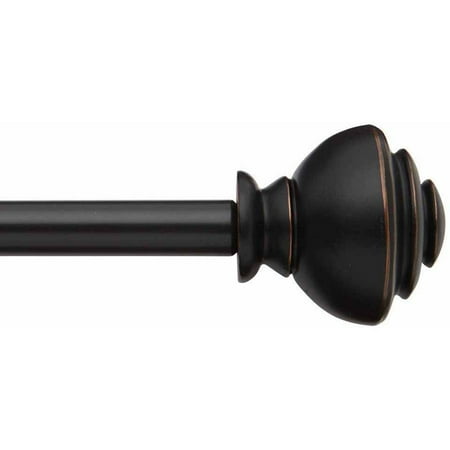 Bronze Curtain Rod Set - Bali 5/8