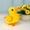 Yellow, variant on Pink Pink Battery Operated Plush Duck Toy With Walking And Quacking Sound Interactive Electronic Pet