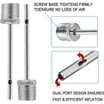 thumbnail image 3 of 10pcs Ball Pump Needle with Enlarge Base, Stainless Steel Ball Needles for Ball Air Pump, Durable Ball Inflation Needles for Inflating Sports Balls, Football, Basketball, Rugby Balls, 3 of 5