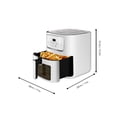 thumbnail image 7 of LAC LAICHY 10 Qt Air Fryer,Elegant Black Design，200°F-400°F Temperature Control，Oil-Less Cooking, 7 of 7