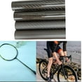 thumbnail image 3 of 3K Carbon Fiber Tubes - Set of 4, Length 300mm, Outer Diameter 25mm, Inner Diameter 22mm, Plain Weave Matte, 3 of 7