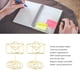 thumbnail image 4 of Portatarjetas de mesa ANGGREK 20 piezas dorado para comedor boda, 4 of 8