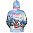 thumbnail image 2 of Hello Welcome Winter The Ski Toy Fox Terrier Snowy Day All Over Print 3D Hoodie Unisex Merch Hoodies Dog Lover - 13013, 2 of 6
