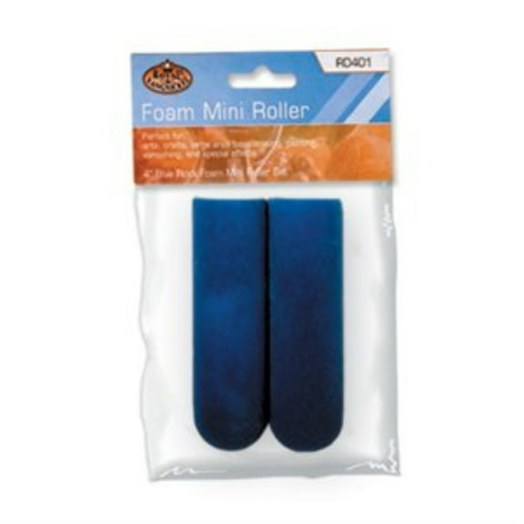 Royal 4" Blue Flock Foam Mini Roller - Rd401 - Single