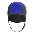 thumbnail image 2 of LOVIVER 3mm Neoprene Diving Cap Surfing Cap Adjustable Scuba Diving Hat Cap for Kayaking blue, 2 of 8