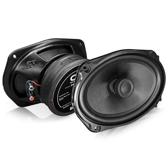 Altavoces para coche CT Sounds Meso, 6 x 9 pulgadas, 400 W, par coaxial de 2 vías