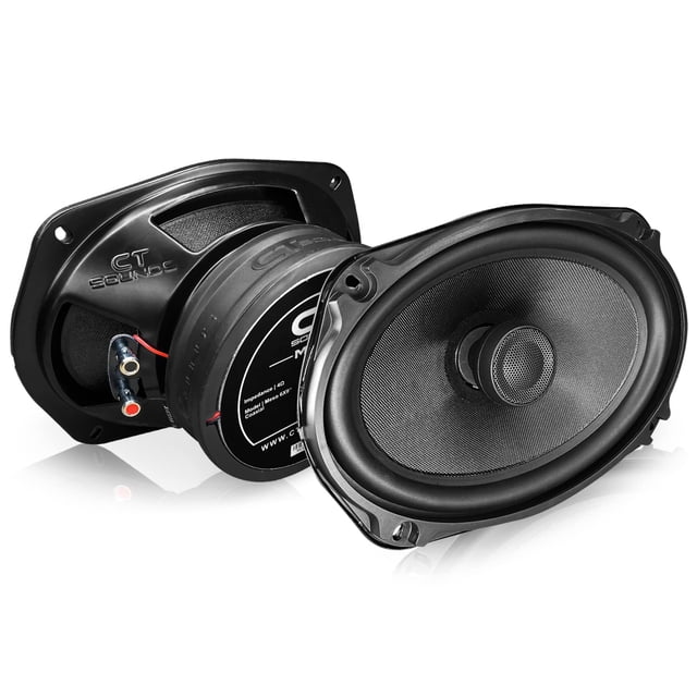 Altavoces para coche CT Sounds Meso, 6 x 9 pulgadas, 400 W, par coaxial de 2 vías