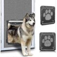 thumbnail image 1 of Screen Dog Door, Inside Door 12x14x0.4 Inch, Lockable Pet Screen Door, 1 of 5