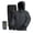 Gray, variant on Rain Suit for Men and Women, Waterproof Breathable Lightweight 2 Piece Rainwear Set with Jacket and Pants for Outdoor Use