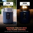 thumbnail image 3 of Ninja Fireside360 Outdoor Heater & Fire Pit, Cyberspace Gray, 3 of 8