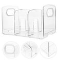 thumbnail image 1 of BESTYASH Organizador De Archivos Acrílico Transparente Para Escritorio Con Soportes De Libros Resistentes Y Decorativos, 1 of 8