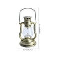 thumbnail image 2 of 1Pc Creative Retro Kerosene Lamp Decorative Home Night Light Without Battery, 2 of 8