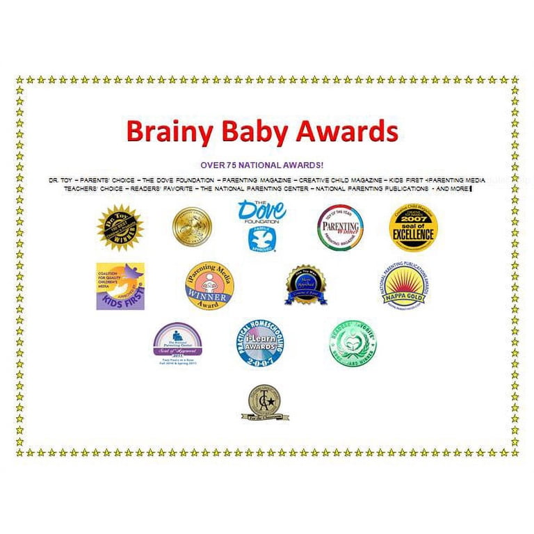 Brainy Baby Educational Toddler Learning DVD: ABCs, Read & Learn