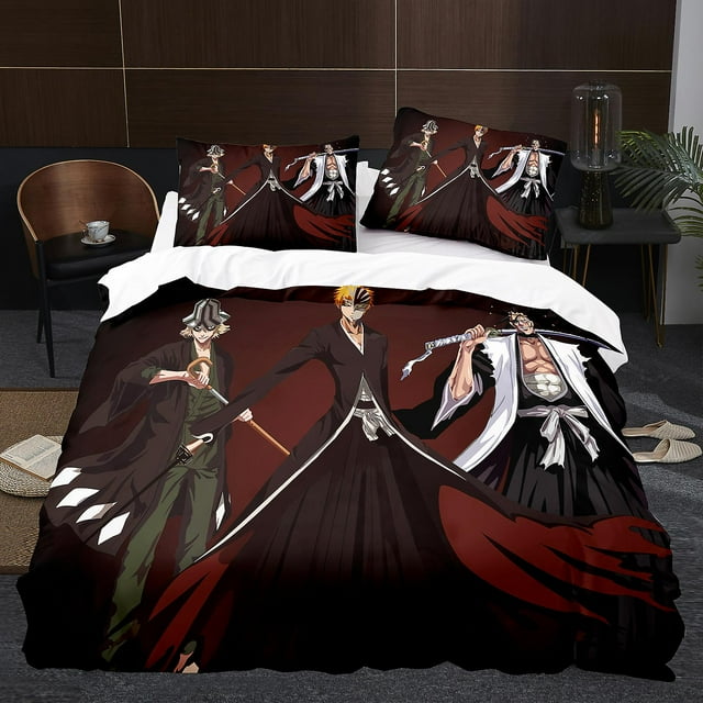 HEFEI,Death K8# 3dbleach Three Piece Quilt Cover New Home Textile