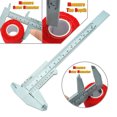 thumbnail image 4 of Regla de la ceja VERNIER CALIPER CALIPER PERMANENTE PERMANENTE MEDIDA MEDIDA STENTILLA GUÍA DE PLANTACIÓN DE DOBLE ESCALA ACCESORIOS DE MEDICIÓN tholdsy CE001452-00, 4 of 7