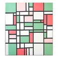 thumbnail image 6 of Yayeee Magnetic Dishwasher Cover for The Front Decoration Home Kitchen Machine Sticker Protector, Red Abstract Geometric, 6 of 6