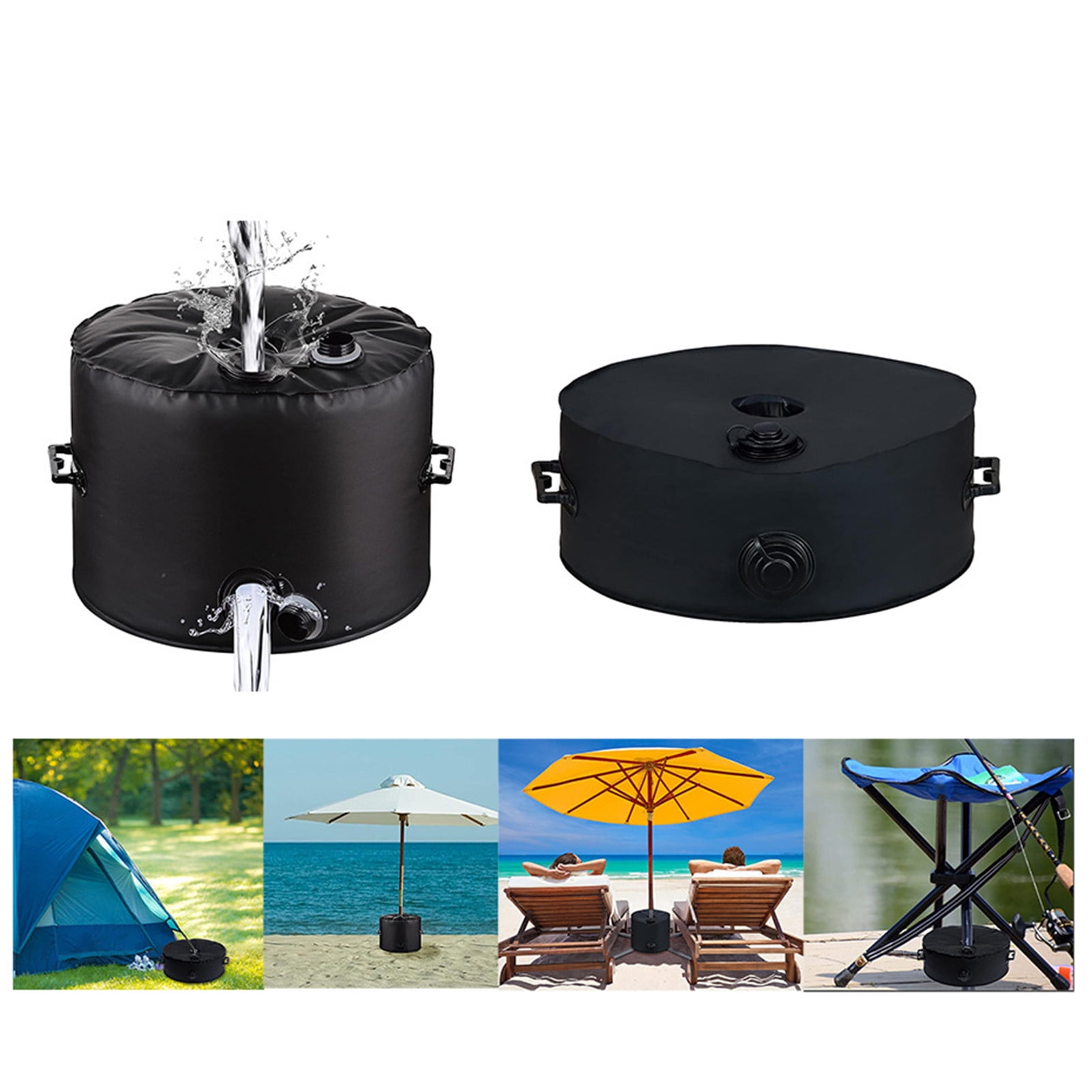 Homerr Water Filled Umbrella Base Umbrella Base Water-Filled Umbrella Base Large Capacity, 100lb Weight