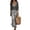 03-Gray, variant on Women's 2 Piece Outfit Set, Ribbed Knit Long Sleeve Top with Satin Slip Midi Dress, Elegant V-Neck Two-Piece Suit for Office Date Night Cocktail Party 06-Purple M