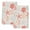 Beige Coral Pink Light Blue, variant on Blue Teal Coastal Kitchen Towels Set of 4,Absorbent Microfiber Dish Tea Towels with Hanging Loop,Summer Beach Starfish Coral Nautical Rustic Resuable Hand Towel for Home Kitchen Cleaning 18"x28"