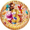 thumbnail image 1 of 24 Pz Plato Cartón Premium Pastelero Fiesta De Cumpleaños Felicidades 3, 1 of 4