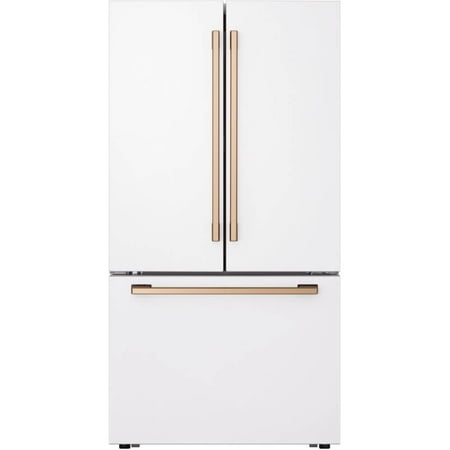 LG Studio SRFB27W3 26.5 Cu. Ft. White Counter-Depth 3-Door French Door Smart Refrigerator