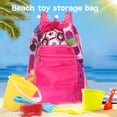 thumbnail image 4 of Bolsa para juguetes de playa (rojo rosa), 4 of 5