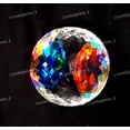 thumbnail image 6 of 110 Ct Synthetic lab-Created Mystic Opal Round Shape Lab Grown Pendent Size Multi-Color Mystic Opal Loose Gemstone, 6 of 7