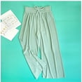 thumbnail image 2 of Nmmacb Kids Youth Leg Pants 3-14T Girls Spring Summer Pants Elastic Waist Flowy Palazzo Lounge Pants Loose Trousers, 2 of 9