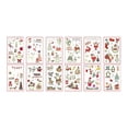 thumbnail image 1 of 12 pegatinas temporales navideñas para niños, pegatinas temporales, decoraciones navideñas, pegatinas falsas, 1 of 9