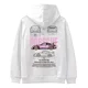 thumbnail image 1 of Sudadera Porsche Rosa Automóvil Carreras Hoodie Unisex, 1 of 2