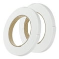 thumbnail image 1 of Uxcell 2Pcs Rolls Single Sided Foam Tape Removeable EVA Sponge Mounting Tape Strong Adhesive Tape Strips White 13ft x 1/2" x 1/16", 1 of 5