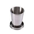 thumbnail image 4 of HURRISE Stainless Steel Collapsible Cup Camp Keychain Retractable Travel Folding,S(75ML), 4 of 7