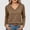 Brown, variant on jjayotai Womens Long Sleeve Shirts V Neck Basic Tee Tops Dressy Casual Business Work Blouses Fall Outfits