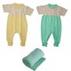 thumbnail image 1 of Monos de algodón orgánico con entrepierna que se cambian fácilmente - Mono con cremallera 1 verde menta y 1 amarillo, manta menta 0-6 m Healthy Body Head To Toe ZIPSMINTYELLBKMINT6M, 1 of 1