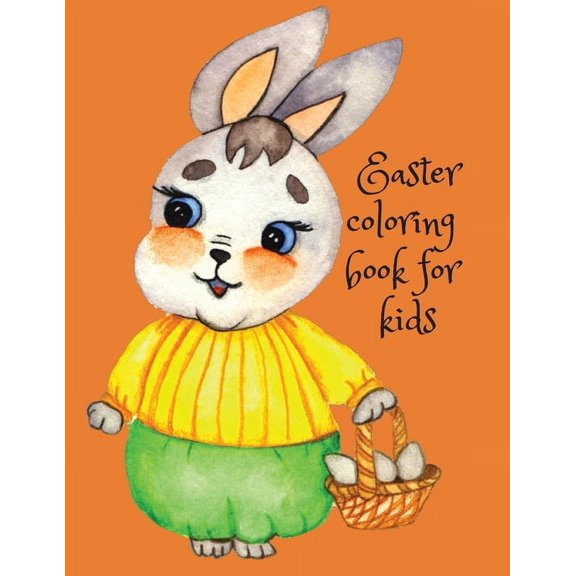 Easter coloring book for kids, (Paperback)