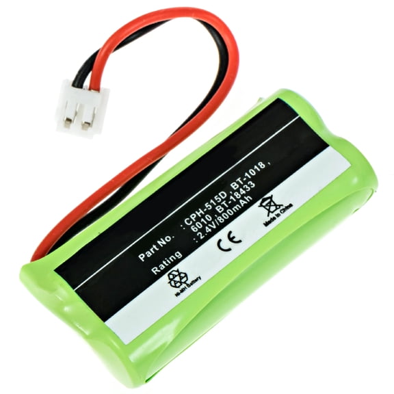 Batteries N Accessories BNA-WB-H9244 Cordless Phone Battery - Ni-MH, 2.4V, 700mAh, Ultra High Capacity - Replacement for ATT BT8001 Battery