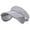 Grey, variant on Unisex Sports Visor Solid Color Adjustable Empty Top Cap Visor Ponytail Breathable Lightweight Sun Hats Pink