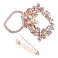 thumbnail image 4 of 1pc Delicate Ring Scarf Buckle Scarf Clothes Decor Accessory Scarf Buckle, 4 of 8