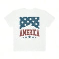 thumbnail image 2 of 2026 Patriotic USA Flag T-Shirt for Women – Comfort Colors Summer Tee, Cute 4th of July Graphic Top, America Independence Day Blusa Para Mujer, 2 of 5