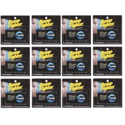 Bump Fighter Refill Cartridge Blades 5 Ct Each (12 pack) + Curad Dazzle Bandages 25 Ct