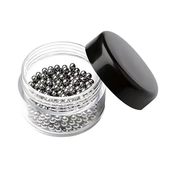 400 Piece Stainless Steel Cleaning Balls Glass Bottle Cleaner Decanter Beads Sturdy for Wine Tea Stains on Carafes