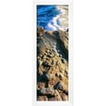 thumbnail image 2 of Elevated view of sandstone nodules and breaking wave, La Jolla, San Diego, California, USA, Scenic Framed Art Print Wall Art Sold by Art.Com, 2 of 5